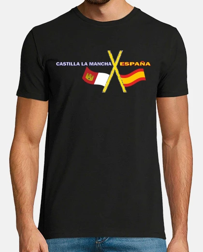 T-shirt castilla la mancha through and with spain