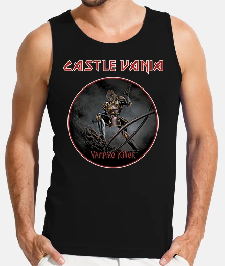 T-shirt castlevania & iron maiden
