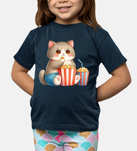 Ropa cat cinema popcorn