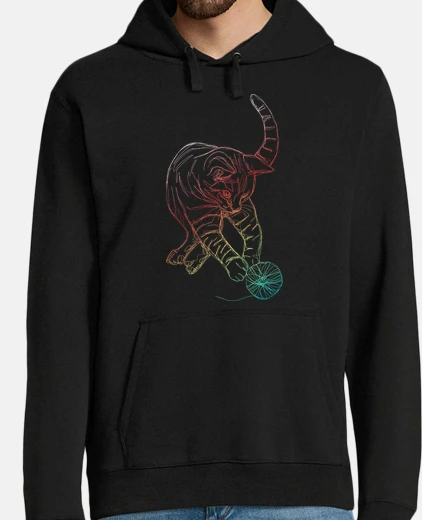 Sudadera Cat color