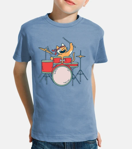 Kids cat drummer drummer drums drums drums