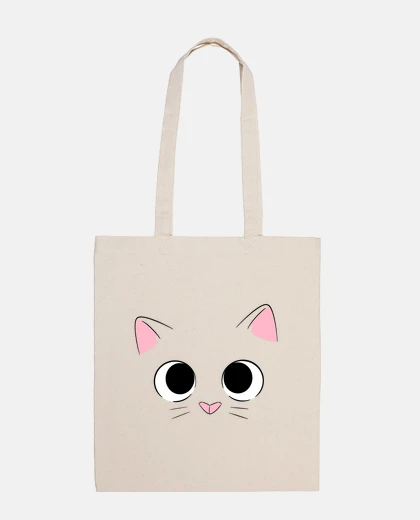 Bag cat face