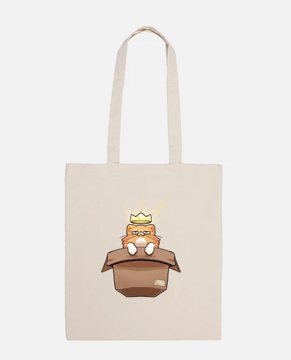 Bag cat god - tote bag