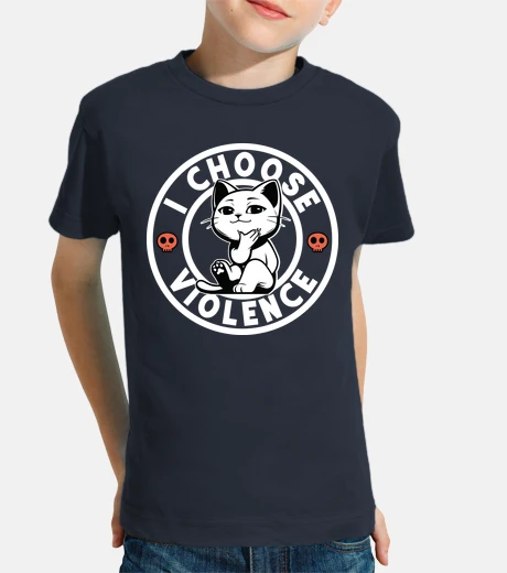 Ropa cat likes violence humor