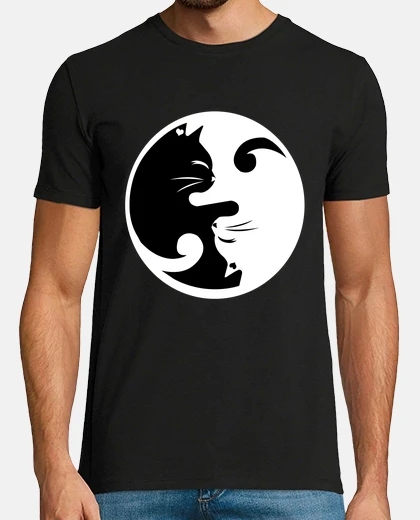 T-shirt Cat Love Balance