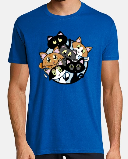 T-shirt cat lover - amante los gatti