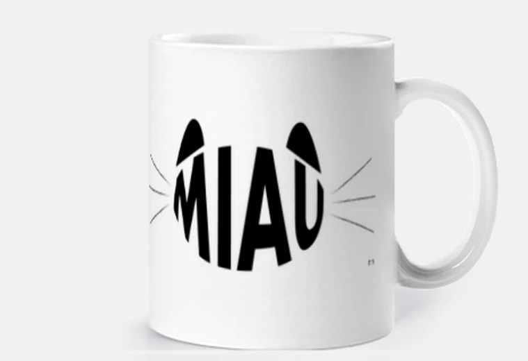 Cup cat miau