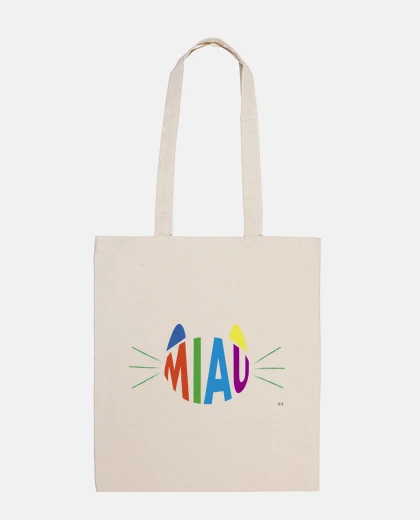 Bag cat miau colorines