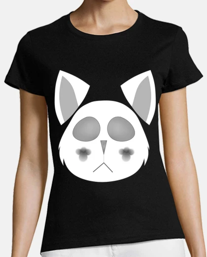 T-shirt cat moon