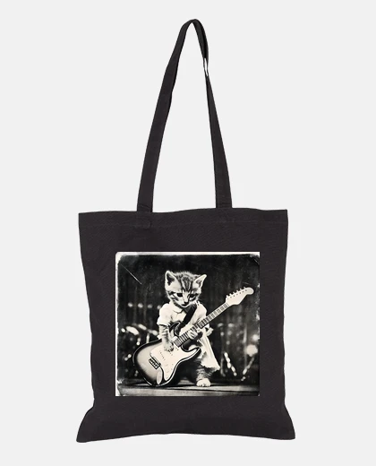 Bag cat music cat concert