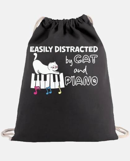 Bag cat music piano