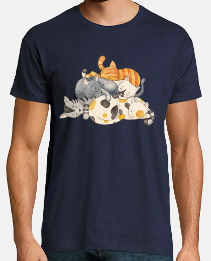 T-shirt cat nap - nap time (t)