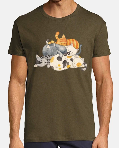 T-shirt cat nap - nap time (t)
