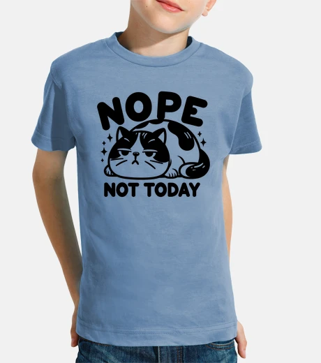 Kids cat no not today