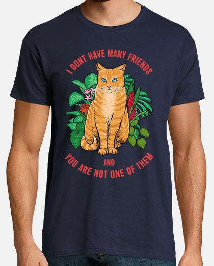 Playera Cat not Friendly