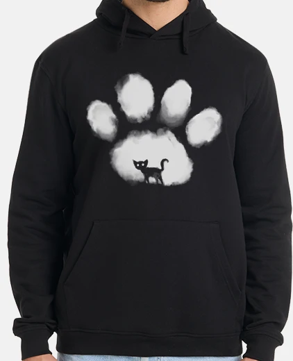 Hoodie Cat Paw Print