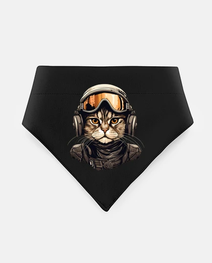 Mascotas cat pilot biker biker aviator