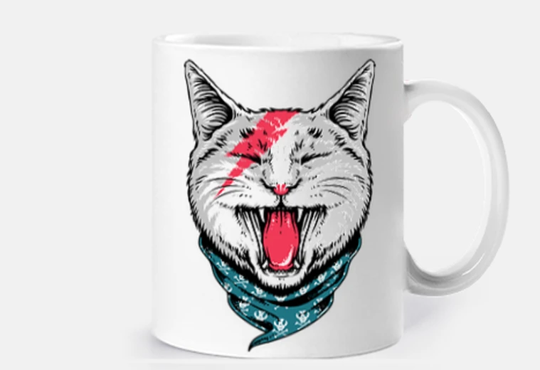 Cup cat rock