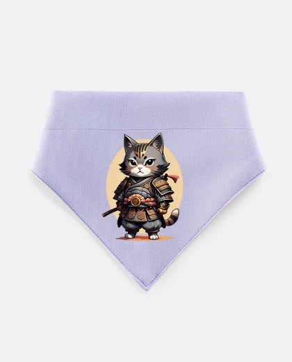 Mascotas cat samurai warrior fun funny