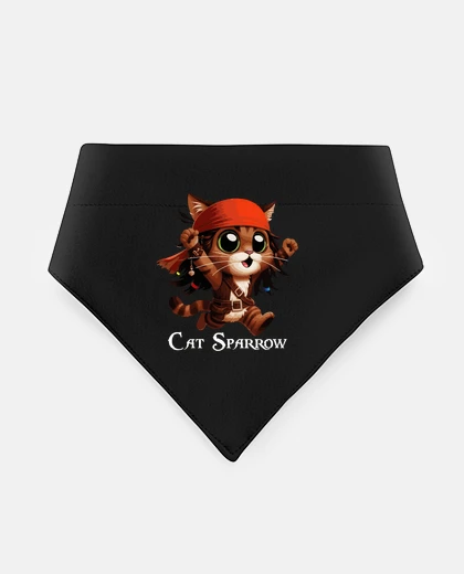 Mascotas cat sparrow - white letters