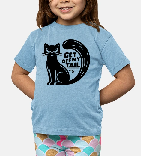 Kids cat tail humor