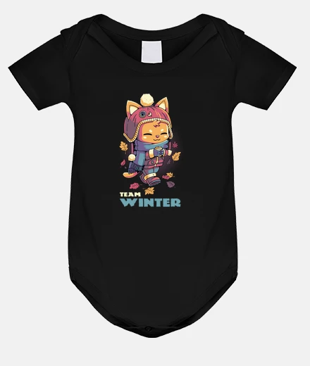 Kids cat team winter autumn