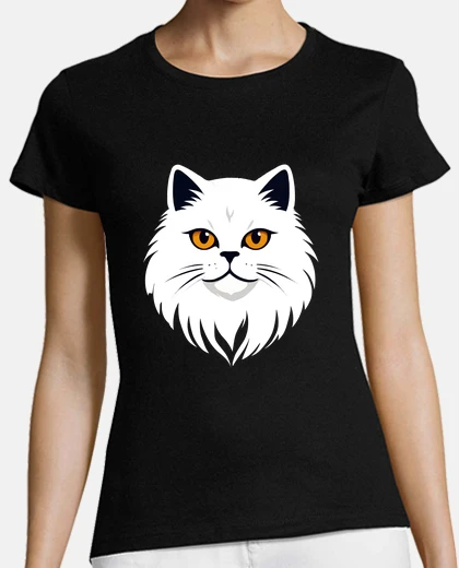 Playera cat vector art animal modern urban