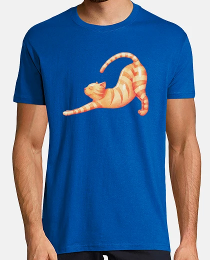 T-shirt cat yoga