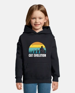 cat evolution, too cute kitten, vintage, retro,