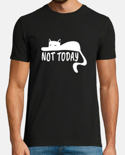 Cat Not Today Funny Lazy Cat