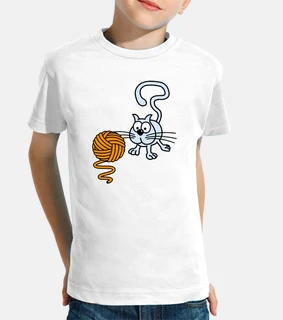 cat playing with a ball