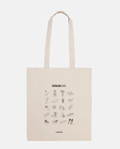 Bag catalan icons bag