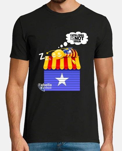 Camiseta CATALONIA IS NOT SPAIN noi