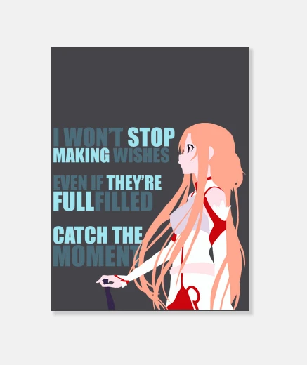 Stampa catch il mo men t - come una sao
