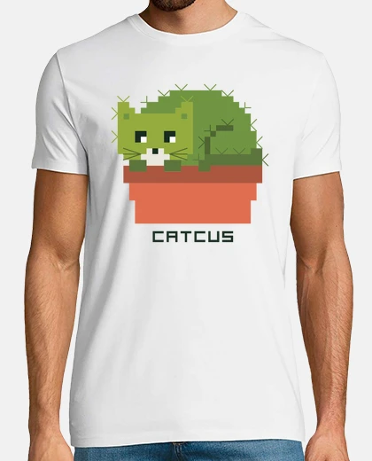 Tee-shirt catcus