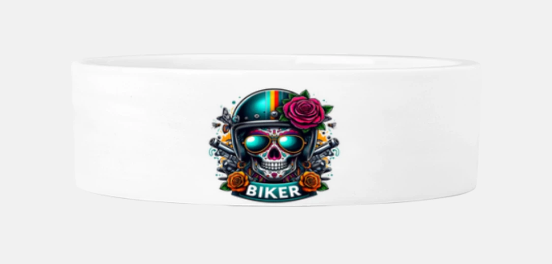 Mascotas catrina biker