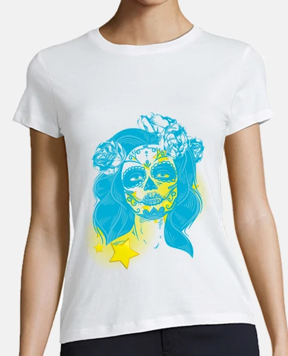 Playera catrina mexicana