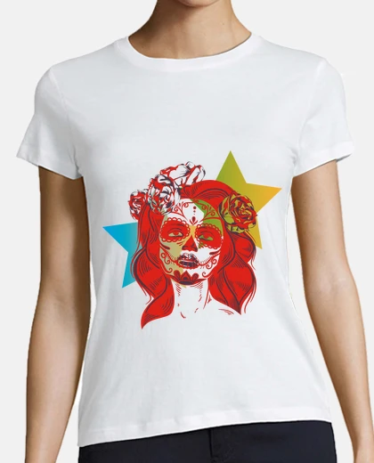 Playera catrina mexicana