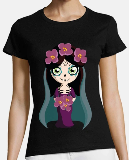 Playera Catrina Novia / Katrina / Ramo