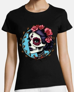 Catrina Enmarcada Perfil Recogido Flore