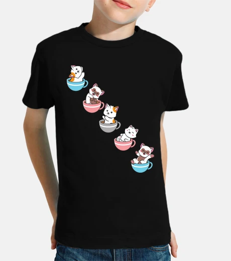 Kids cats in funny bowls funny