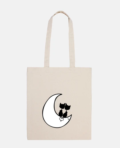 Bag cats on the moon