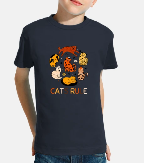 Kids cats rule, cat lovers