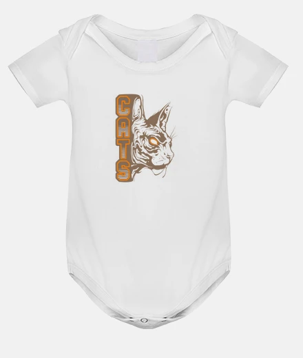 Kids cats sphynx cat cartoon lineart neon