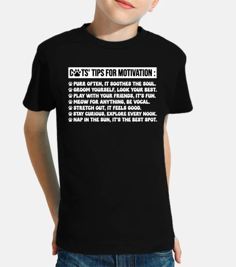 Kids cats tips for motivation funny cats tips