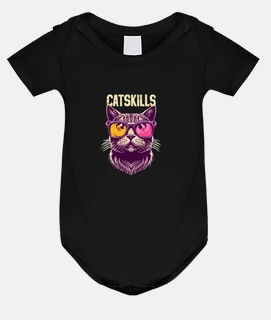 Catskills Pun Vintage Cat