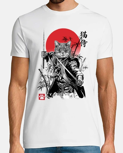 T-shirt catsumoto meowsashi