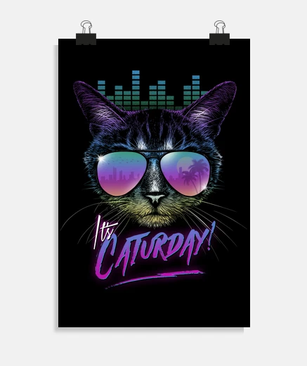 Poster caturday!