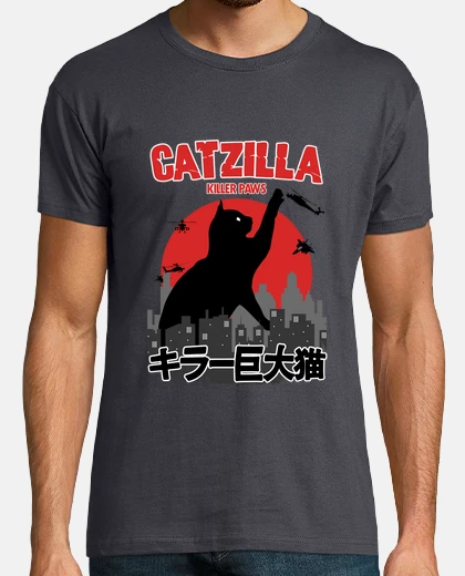 T-shirt catzilla io catzilla