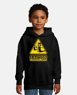 Caution Creeper Zone (Negro)